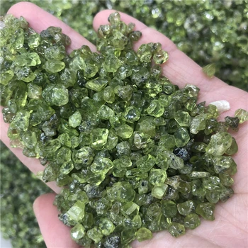 

1kg natural olivine crystal gemstone reiki healing meditation black crystal dispel negative energy rough green crystal