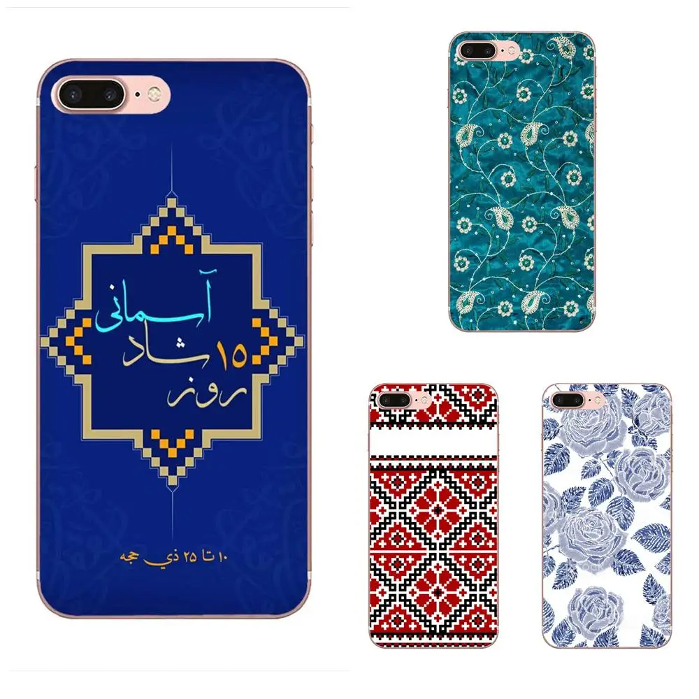 

For Xiaomi Redmi Mi Note 7 8 9 SE Pro Lite Go Play Phone Cover Case Ukraine Embroidery