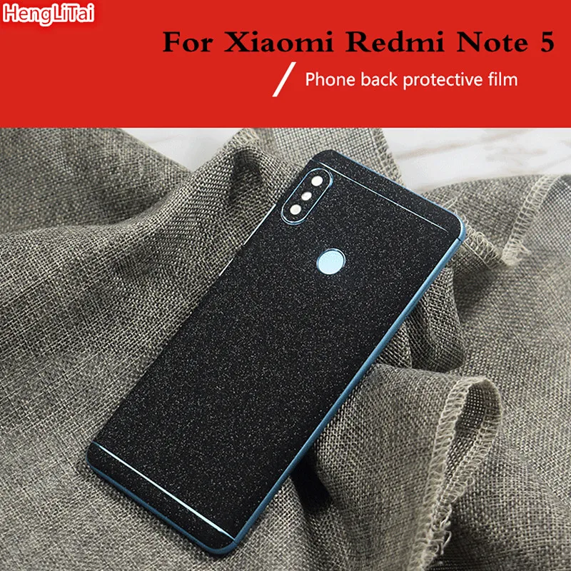 

Matte Colorful flash point Skins Protective Film Wrap Skin Cellphone back paste Protective Film Sticker For Xiaomi Redmi Note 5