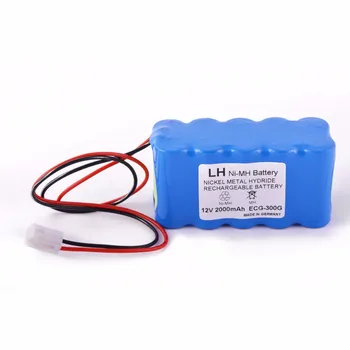 

tops 2000mAH News Electrocardiogram (ecg) battery for HE-300G ECGT12 ECG3030 ARI-300G HY-300G