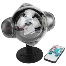 110-225 в 10 Вт Водонепроницаемый светодиодный светильник-проектор в виде снежинки, проекция La-mp украшение