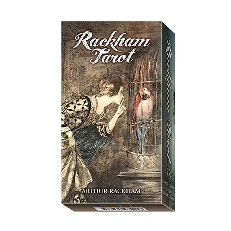 Оригинальные Карты Таро Rackham, все английские гадания, набор Таро, настольная игра, алтарь с инструкцией