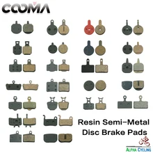 Велосипедные дисковые Тормозные колодки для различных дисковых тормозов, 200 пар, Черная смола, BP004
