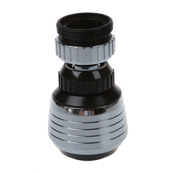 

Wholesales 360 Rotate Swivel Faucet Nozzle Silver and black