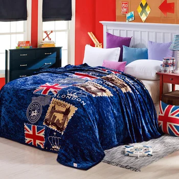 

Super warm! winter 100% coral fleece fabric baby blanket warm plush bedsheet Throws on Sofa Plane Travel Plaids Christmas gift