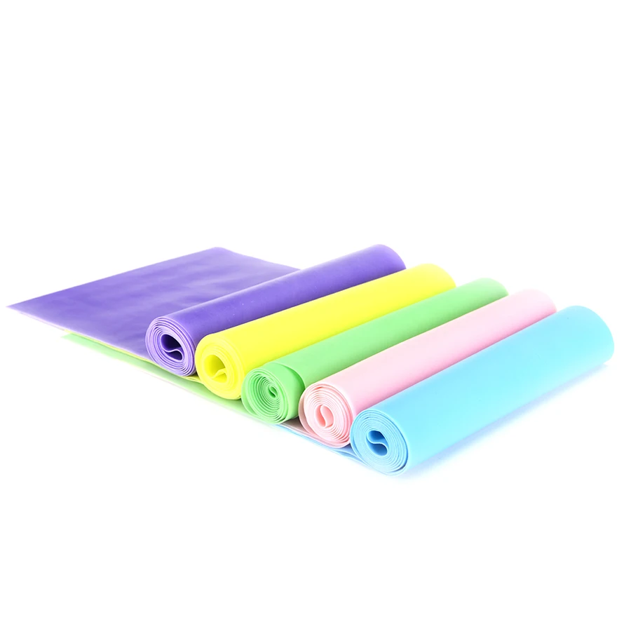 

Fitness Exercise Resistance Bands Rubber Yoga Fitness Band 150Cm -180CM Resistance Band Loop Rubber Loops For Gym Training