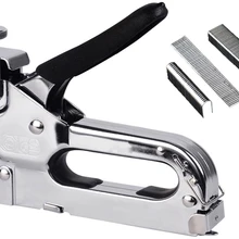 Мультитул пистолет для ногтевого дизайна мебельный степлер для деревянной обивки двери обрамление заклепки пистолет комплект гвоздей заклепки инструмент