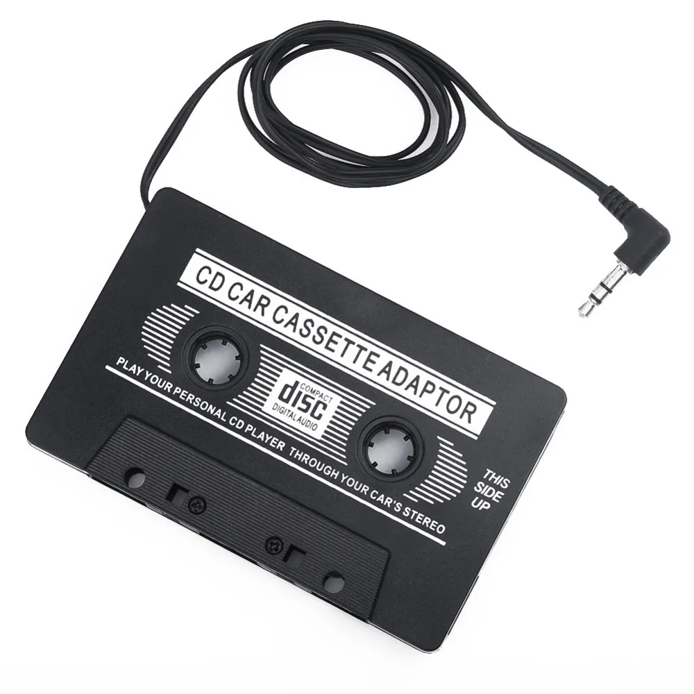New Arrival Car Audio Cassette Tape Adapter 3.5mm AUX For iPhone iPod