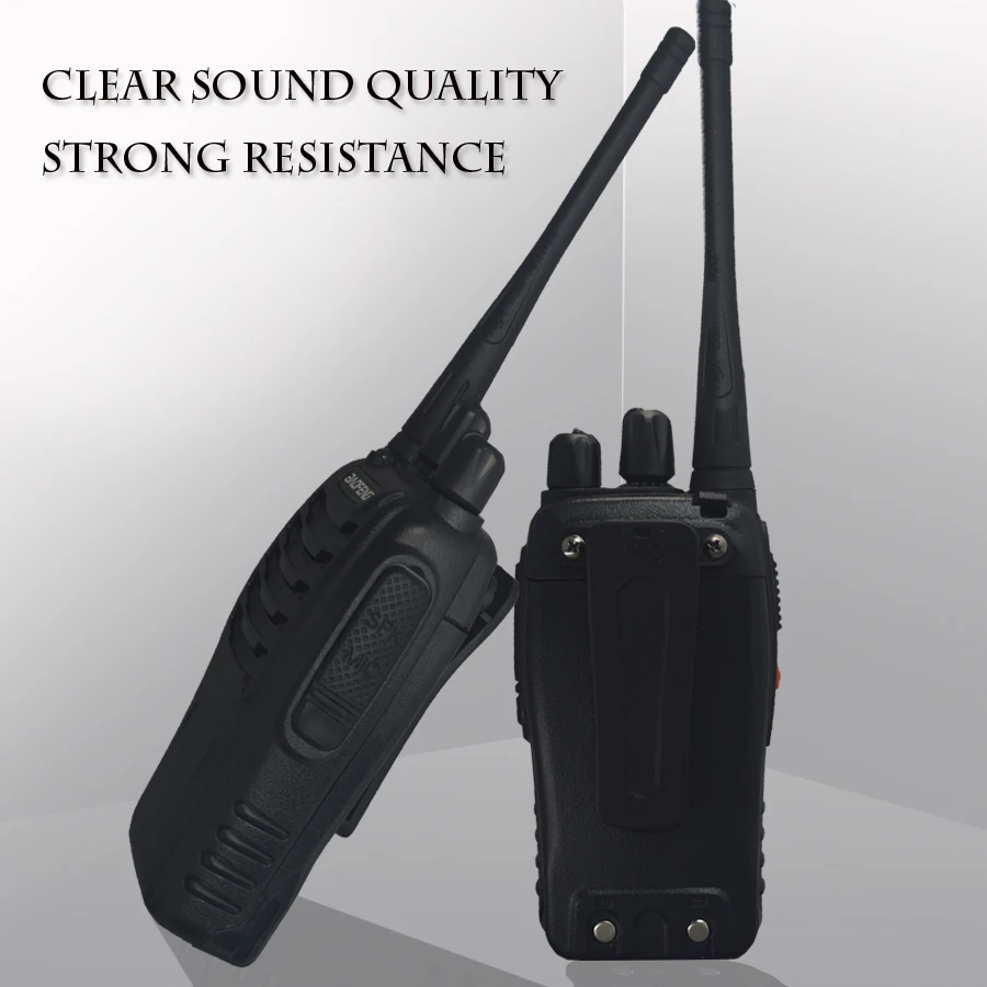 2 шт./лот baofeng BF-888S Walkie talkie двухстороннее Радио BF 888s UHF 400-470MHz 16CH рация радио приемопередатчик