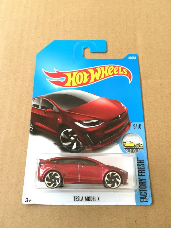 Hot Wheels 1: 64 Автомобиль TESLA модель 3 S X Коллекционное издание металлические Литые модели автомобилей детские игрушки подарок - Цвет: MODEL X -196