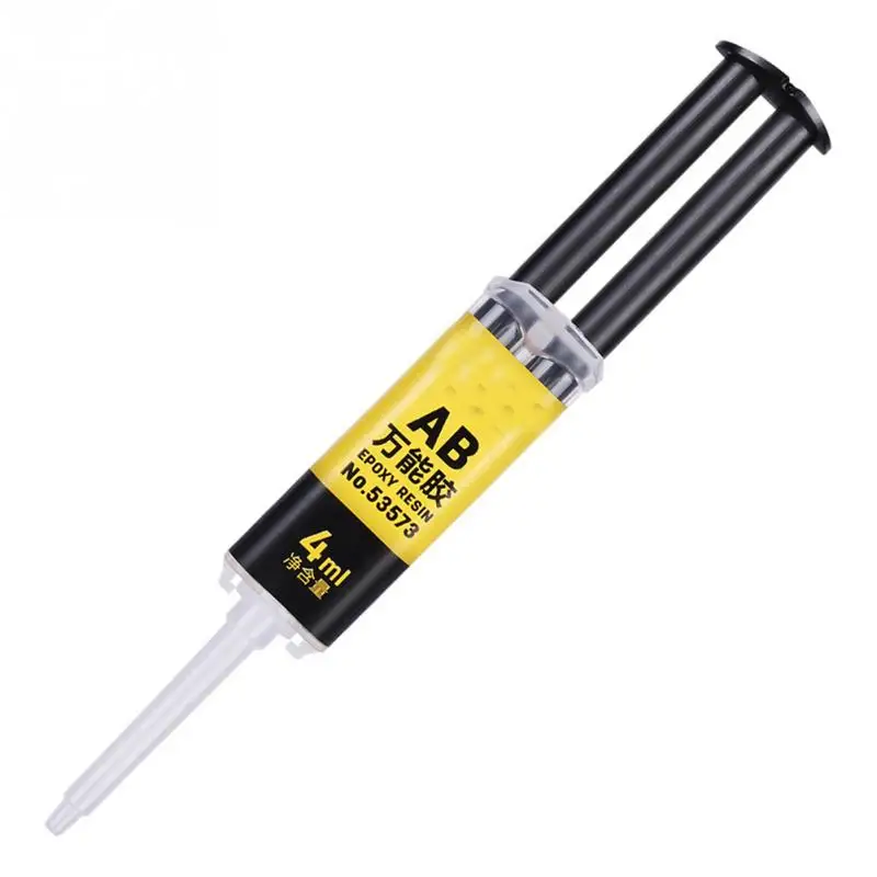 

4ml Quality 2 Minutes Curing Super Liquid AB Glue For Office Home Supply Glass Metal Rubber Waterproof Strong Adhesive Glue #20
