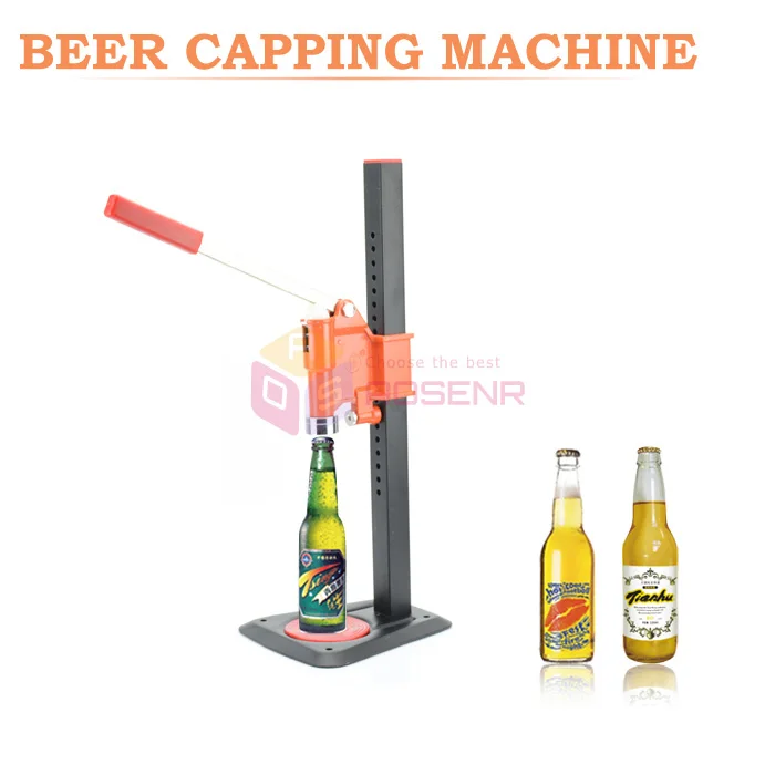 Beer Bottle Capping Machine Manual Beer Lid Sealing Capper Soft Drink