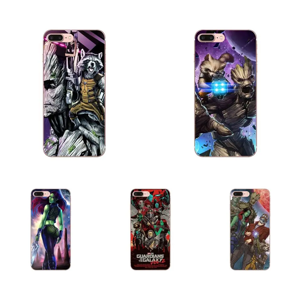 

For Xiaomi Redmi Mi Note 7 8 9 SE Pro Lite Go Play TPU Cases Capa Guardians Of The For Galaxy