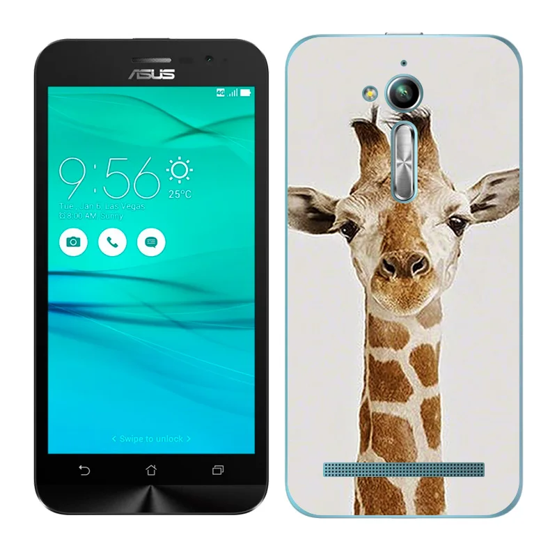 19 Для Asus Zenfone Go ZB500KL ZB500KG Мягкий Чехол Для Zenfone Go силиконовый чехол с пейзажным рисунком Для Zenfone Go ZB500KG 5,0" - Цвет: 19