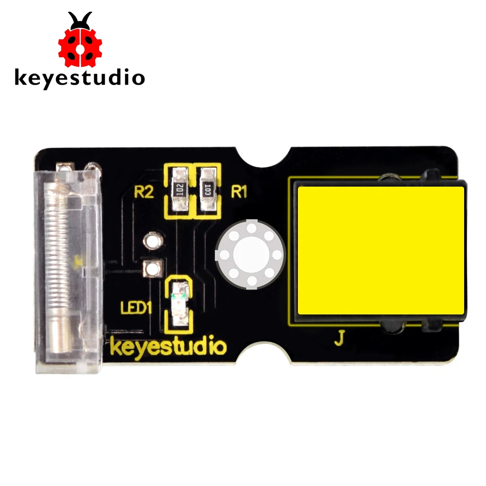 Новинка! Keyestudio RJ11 легко Knock Сенсор модуль для Arduino пара