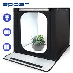 Spash F40 Портативная фотостудия Llightbox 40 см 5500 K CRI95 Фото Box Лайтбокс для фотосъемку палатка мини складной студия