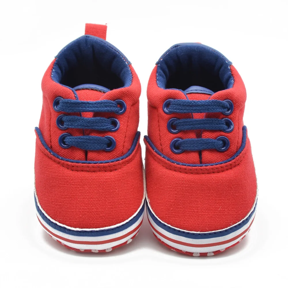 

Delebao Spring/Autumn Pu Toddler Shoes Soft Sole Lace-up Baby Walking Shoes Without Pattern 3 Pairs Wholesale Price