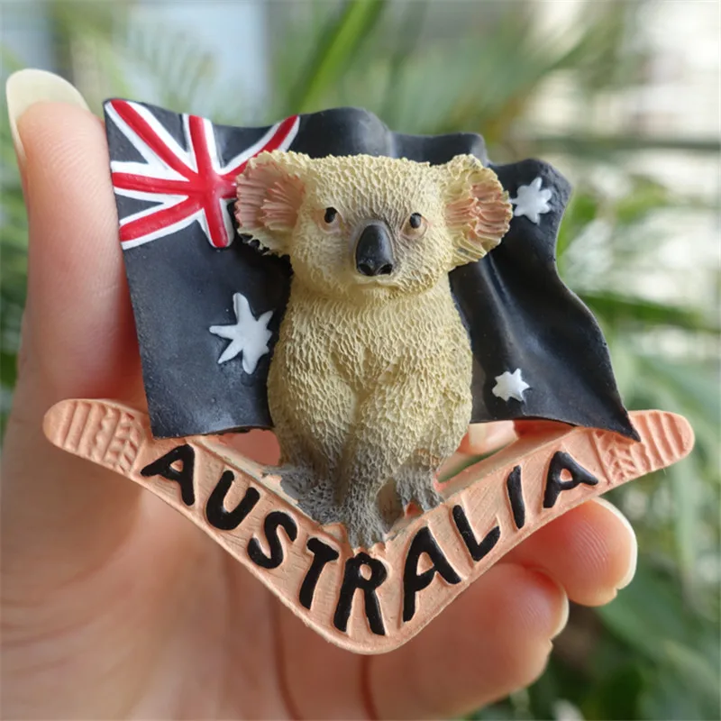 

Australia Tourism Souvenirs Cute Koala Fridge Magnetic Stickers Home Decorative Refrigerator Magnets