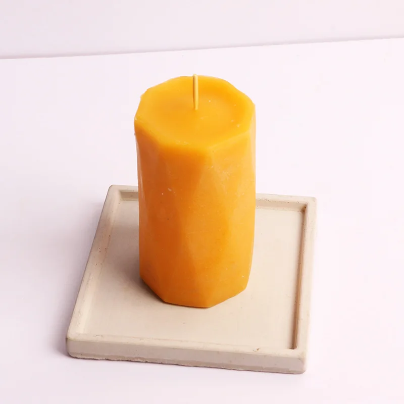 Форма для свечей в форме пня дерева, форма для свечей из силикагеля, ручная форма для свечей, форма для свечей с изображением дерева - Цвет: 9x5.2cm