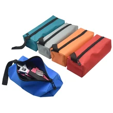 Портативный Электрик сумка для хранения инструментов Оксфорд холст Водонепроницаемый сверло металлические части путешествия макияж органайзеры утилита инструментарий