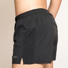 2in1 Men Running Shorts Workout Sports Clothes Fitness Gym Shorts Light Weight Zip Athletic Sport Training Sportswear Patchwork