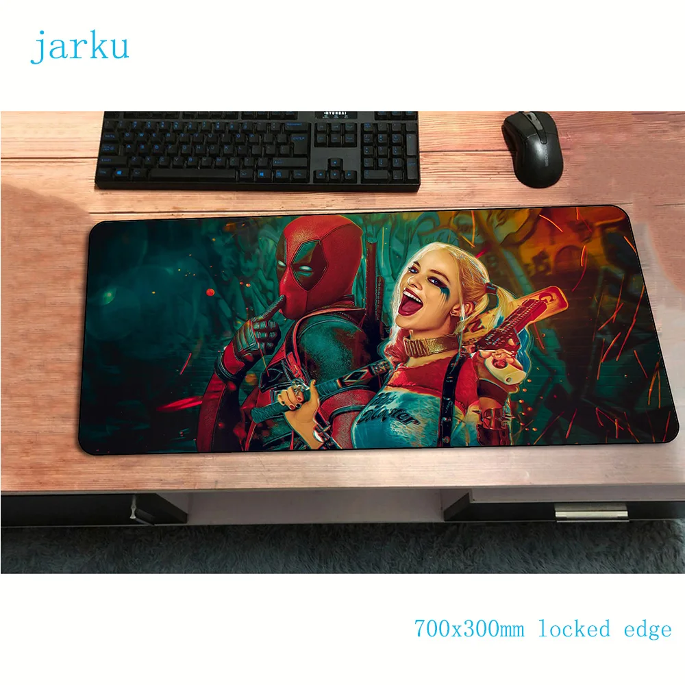 

Harley Quinn mouse pad xl 700x300mm gaming mousepad gamer mouse mat Colourful pad keyboard computer padmouse laptop play mats