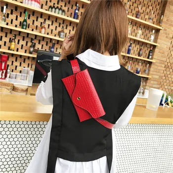

chest bag Women Belt Bag Leather Waist Bag Fashion Pure Color Hasp PU Messenger Chest bag поясная сумка pochete new 2020