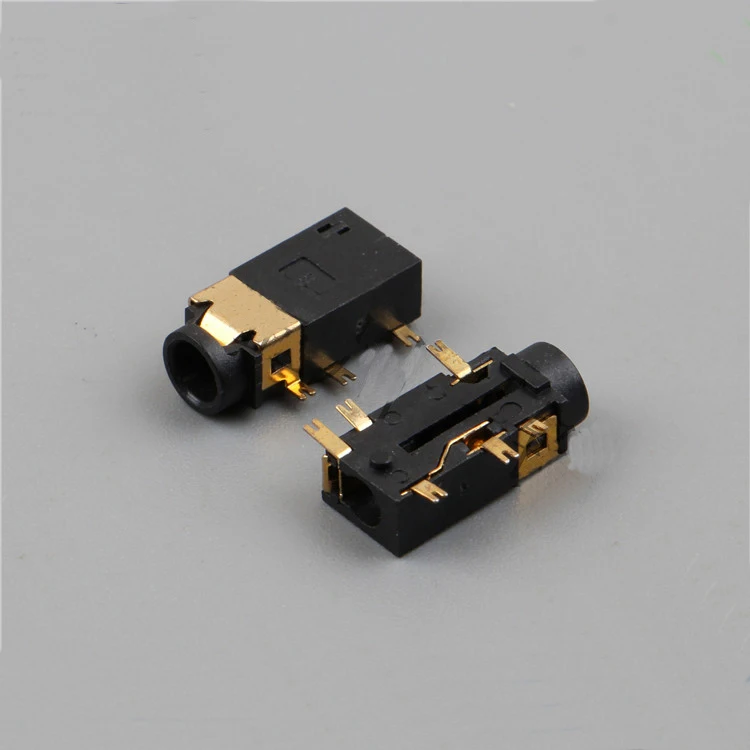

PJ-342 4.0H 3.5 Headphone jack 3+3 patch 6P headphone stand 6 foot patch