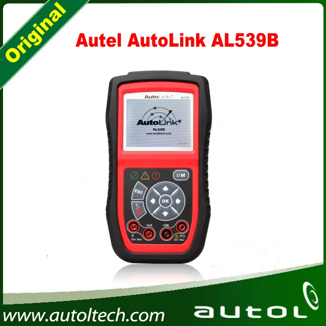 Code Reader AL539B Autel AutoLink AL539B OBD II & Electrical Test Tool 100% Original Autel Scanner