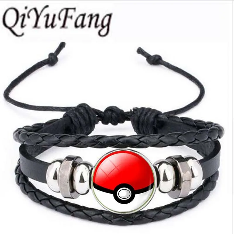 

Qiyufang Fashion Color bracelet bangle Pokemon Ball Statement Chain bracelet bangle Newest Vintage Style bracelet bangle 2017