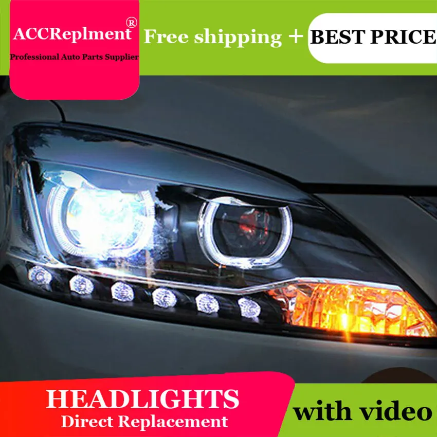 Car Styling LED Head Lamp for Nissan Almera headlights ... Car Styling LED Head Lamp for Nissan Almera headlights ...