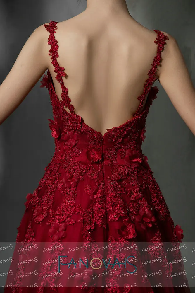 Бордовые вечерние платья а-силуэта, вечерние платья Vestido de Fiesta 2019, платье для выпускного вечера, вечернее платье для женщин