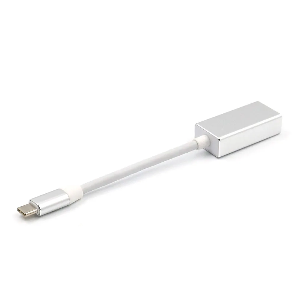 Новый горячий USB C 3 1 type к DP адаптер Поддержка 4K мужчин и женщин HDTV конвертер кабель