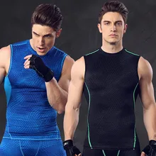 Мужская спортивная одежда для занятий спортом, трико, футболка, мужская одежда без рукавов, мужские спортивные костюмы для бега, 4 цвета