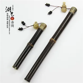

Fine line cylinder Creative zizhu with bamboo tube There are equipment cylinders with plug wire sweet sweet lie incense