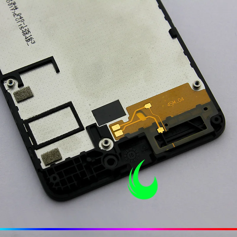 Дисплей для Nokia microsoft Lumia 550 RM-1127 lcd кодирующий преобразователь сенсорного экрана в сборе с рамкой для NOKIA Lumia 550 lcd