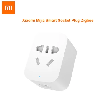 

Original Xiaomi Mijia Smart Socket Plug Zigbee Mi Home WiFi Wireless Remote Adaptor Smart Socket Timer With APP Control Outlet