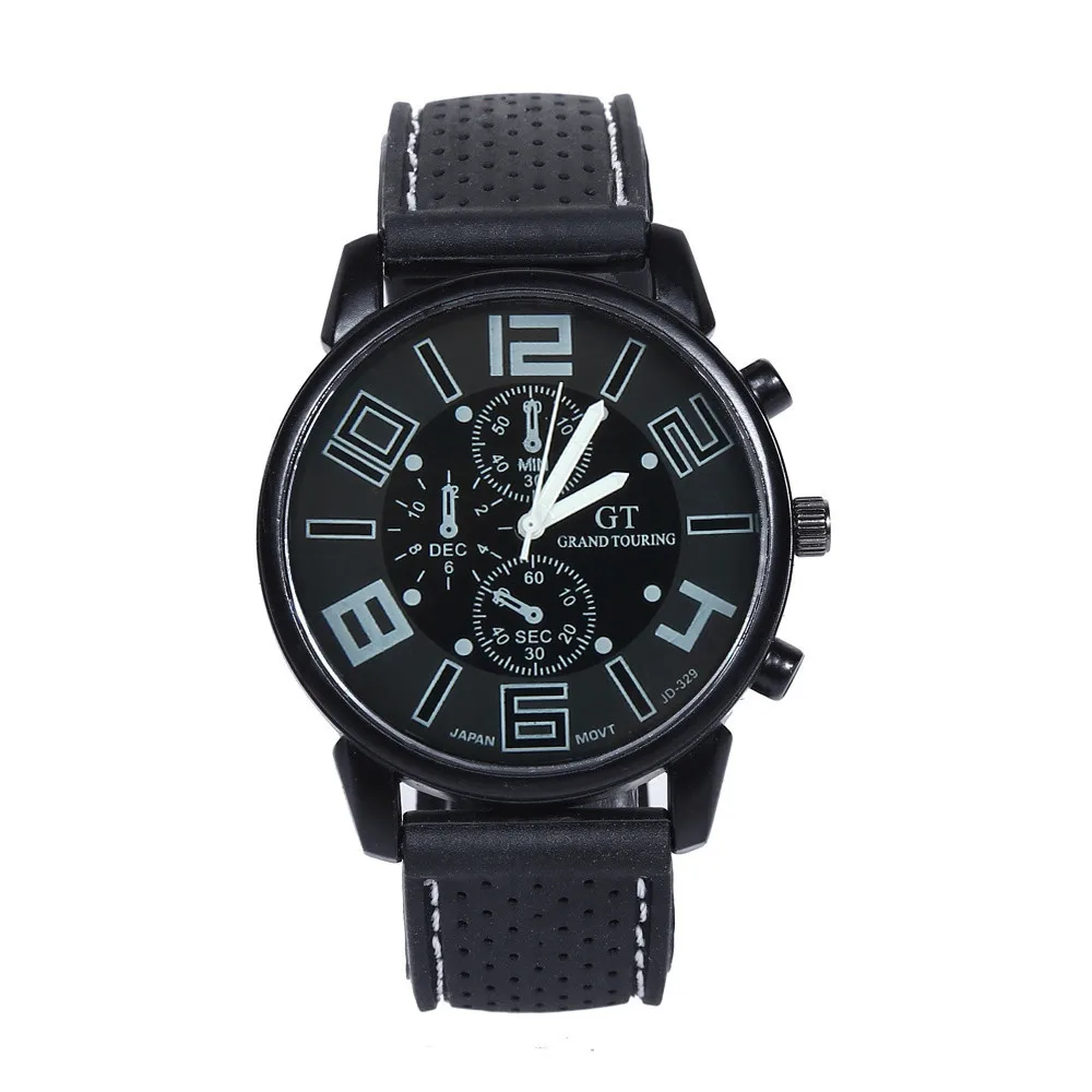 

Hot Sell Men Fashion Stainless Steel Sport Cool Quartz Hours Wrist Analog Watch Dropshipping 0803
