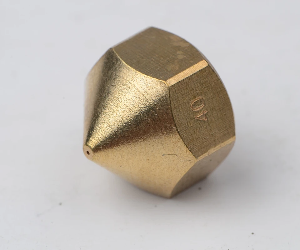 Аксессуары для 3D принтера Reprap Budasch сопло 1 M10 * 5 Резьбовая резьба 0 3 мм 4 6 латунная