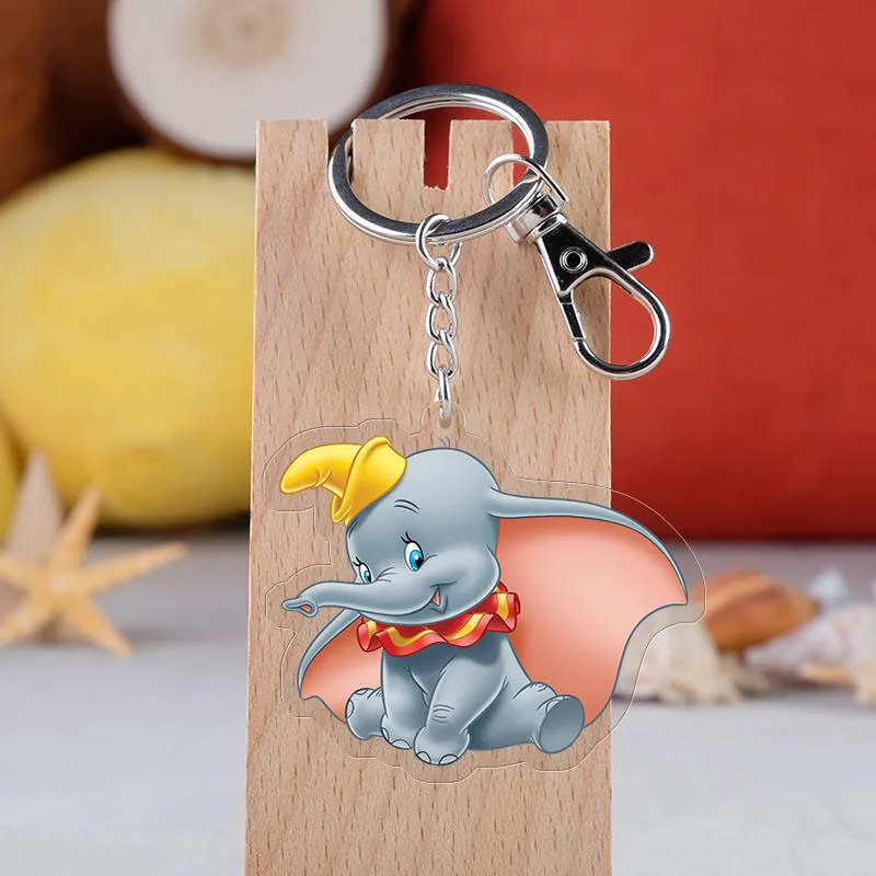 Аниме Dumbo брелок милый слон акриловый кулон брелок подарок для фанатов