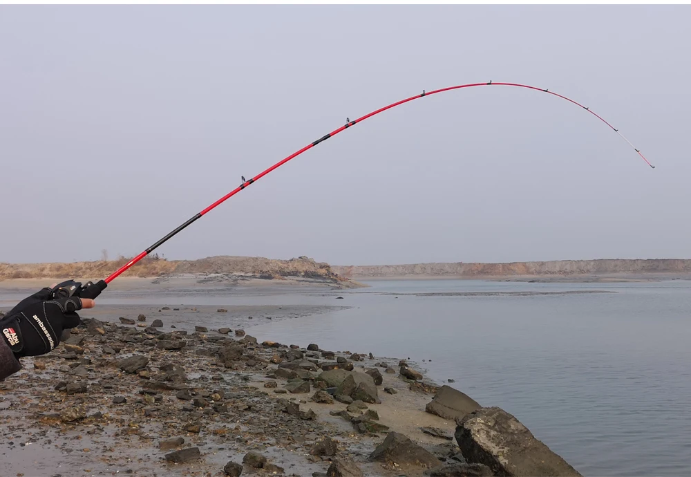 Spinpoler Solo Pro 1.98m Solid Tip UL Fishing Rod 3-22g Lure Weight Rock Fishing Rod Fast Action Ultralight Power Rod  (9)
