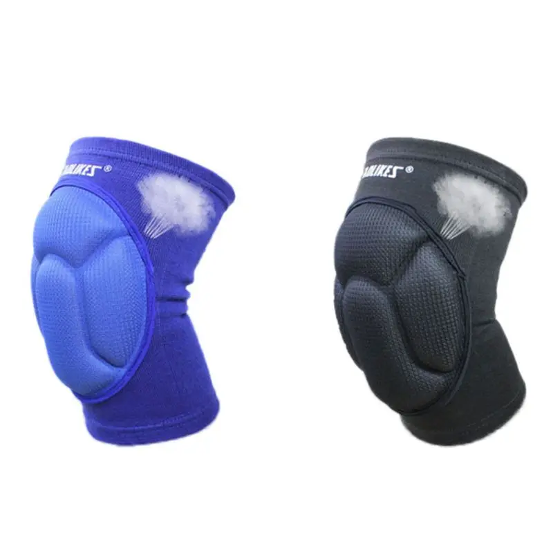 2019 Basketball Soccer Skating Riding Shockproof Sponge Sports Knee Pads Support Brace Pair Safety Protection AOLIKES New | Спорт и
