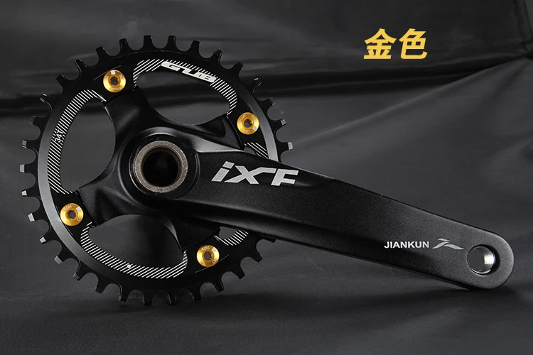 GUB 5 шт. сплав с ЧПУ одиночные болты Crankset винты и крашеные гайки для MTB велосипеда шоссейного велосипеда цепное колесо для велосипеда