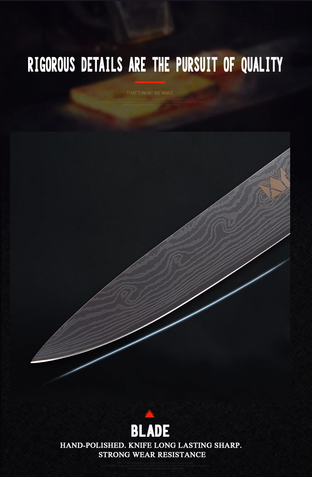 XYj кухонный комплект ножей из нержавеющей стали с лазерным узором, острый кухонный нож, набор шеф-повара, суши, слайсер для сашими ножниц, японский нож