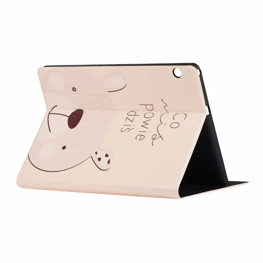 Кожаный чехол для huawei MediaPad T5 10 чехол для планшета для huawei MediaPad T5 AGS2-W09/L09/L03/W19 10," планшетный Стенд кожаный чехол+ подставка для ручек