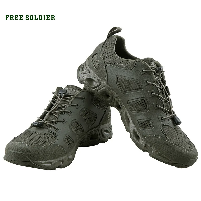 

Spring and summer Bobcats tactical outdoor camping wear resistant slippery breathable mountaineering hiking shoes
