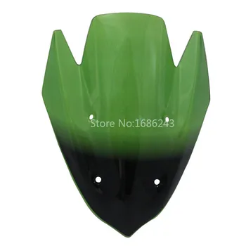 

3MM Thickness Green Motorcycle Windshield Fairing for Kawasaki Z1000 10-13