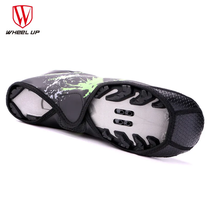 Велосипедная обувь покрытие MTB водонепроницаемая Windrproof анти износ теплая мягкая
