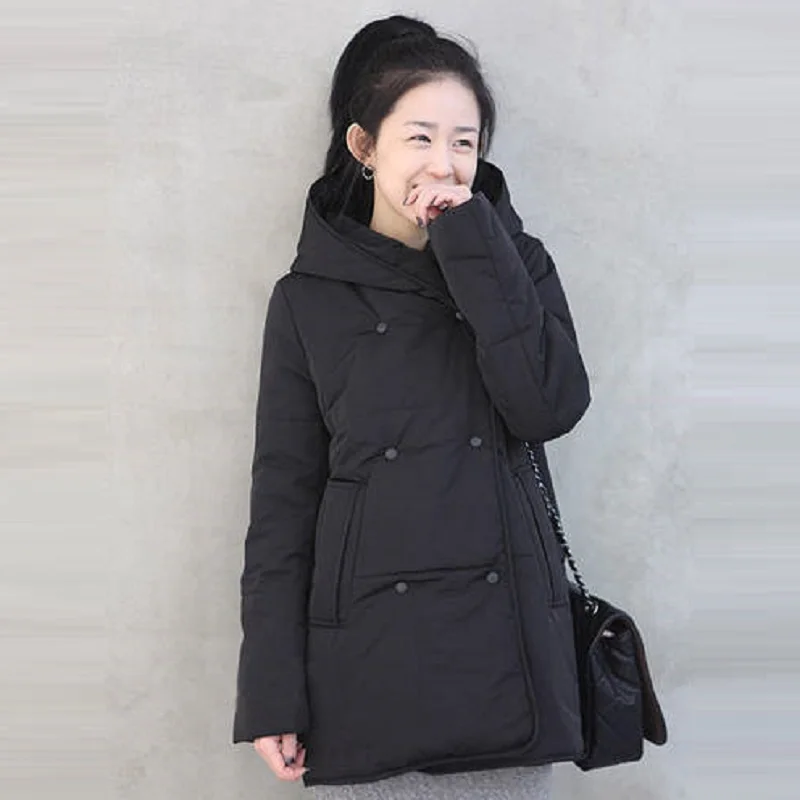 

2017 Winter Maternity Coat Warm jacket Maternity down Jacket Pregnant clothing Women outerwear parkas winter warm clothing 16842