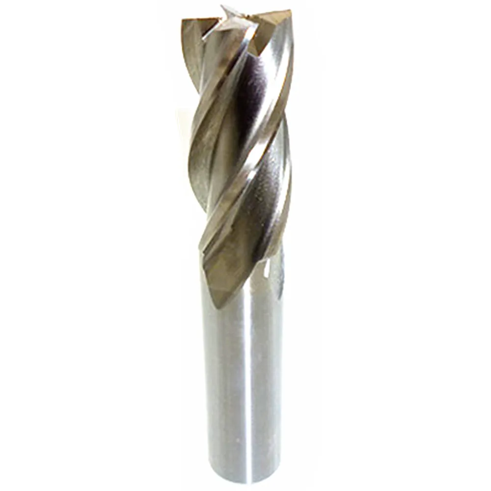 Hss Four 4 Flute M2Al Aluminium End Mill Milling Cutter Cutting Cnc Bit